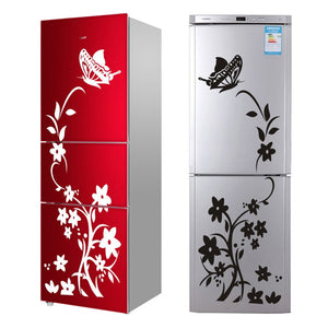 High Quality Creative Refrigerator Black Sticker Butterfly Pattern Wall Stickers