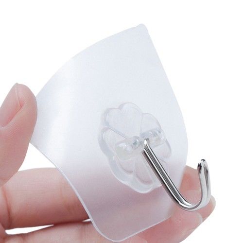 Wall Hooks Strong Transparent Suction Cup Sucker