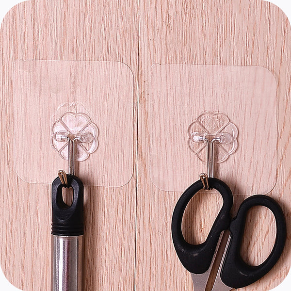 Wall Hooks Strong Transparent Suction Cup Sucker