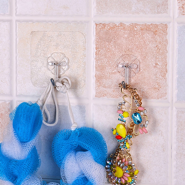 Wall Hooks Strong Transparent Suction Cup Sucker