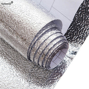 Kitchen Oil Proof Waterproof Sticker Aluminum Foil Kitchen